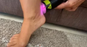 sarkantyú kezelése safe laserrel