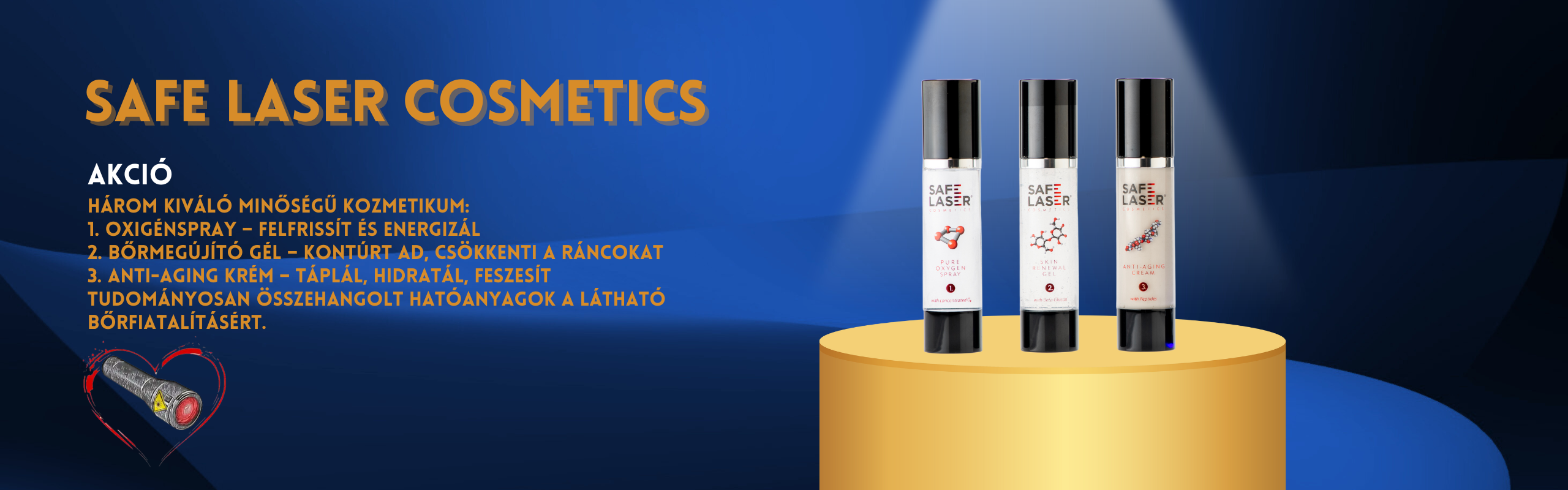 Safe Laser cosmetics laserline-terapia.hu asztal